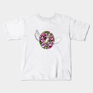 Bird and Bird Wings Kids T-Shirt